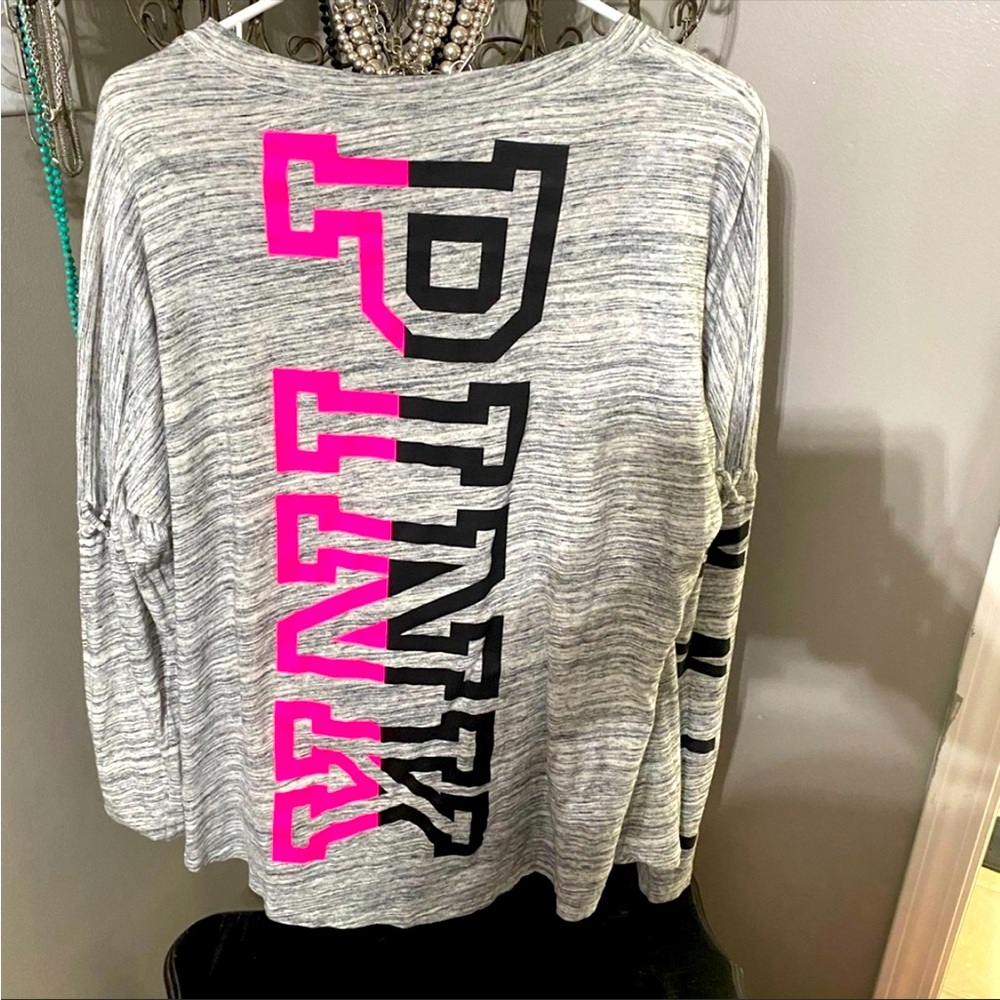 PINK by Victoria secret, long sleeve top- GORGEOUS